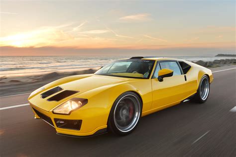 The De Tomaso Pantera entered the market in 1971. This Italian sports car is De Tomaso's most well known model, and the one that gave the brand notoriety in the automotive industry. The striking Tom Tjaarda designed body was powered by a Ford 5.8L V8 mid-mounted engine with drive going to the rear wheels. A Pantera "L" was introduced in …